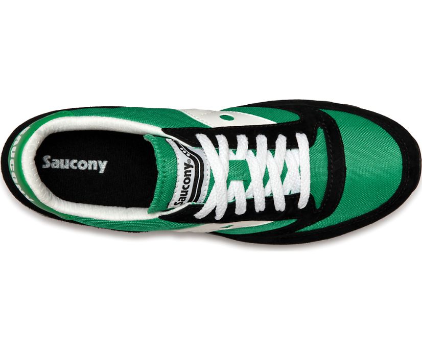 Saucony Jazz 81 Women's Originals Black / Green / White | AU 036PJJQ